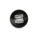 FireFlow Aschenbecher Metall 14cm - Kaffee Kippe Kacken...