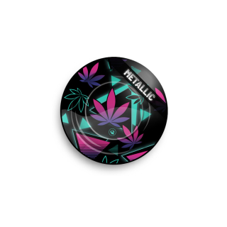 FireFlow - Metal Ashtray - Leaves 37 2/4 metallic - 14cm (1 Stk.)