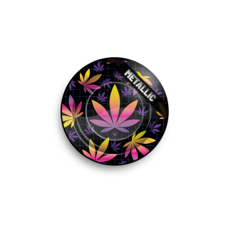 FireFlow - Metal Ashtray - Leaves 37 4/4 metallic - 14cm (1 Stk.)