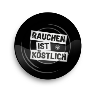 FireFlow Aschenbecher Metall 14cm - Rauchen Ist Köstlich (1 Stk)