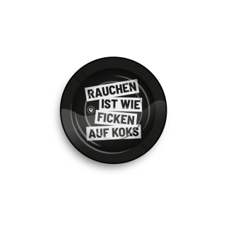 FireFlow - Metal Ashtray - Rauchen Ist Wie - 14cm (1 Stk.)