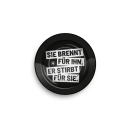 FireFlow Aschenbecher Metall 14cm - Sie Brennt Für...