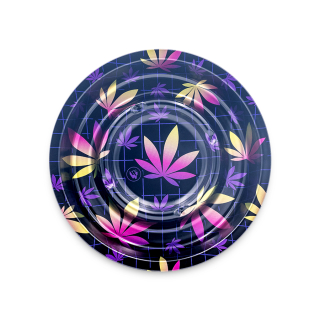 FireFlow - Metal Coffeeshop Ashtray - M - Leaves 37  4/4  16cm (1 Stk.)