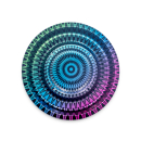FireFlow - Metal Coffeeshop Ashtray - M - Trippy 1 16cm...