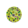 FireFlow - Metal Coffeeshop Ashtray - S - 420 Pattern Green13.6cm (1 Stk.)