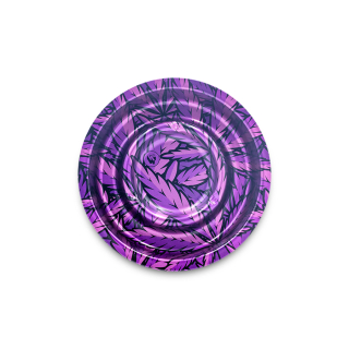 FireFlow - Metal Coffeeshop Ashtray - S - Leaves 33 Pink 13.6cm (1 Stk.)