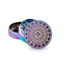 FireFlow - Metal Grinder 4cm 3P - Icy - Leaf Pattern (1...
