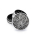 FireFlow Grinder Metal 40mm - 3Parts Silver Neon Leaves 3/4 (1 Stk)