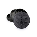 FireFlow Grinder Metal 50mm - 4Parts Black Leaves 36 (1 Stk)