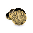 FireFlow Grinder Metal 50mm - 4Parts Gold Highlife (1 Stk)