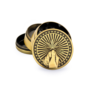 FireFlow - Metal Grinder 5cm 4P - Gold - Hope (1 Stk.)