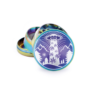 FireFlow Grinder Metal 50mm - 4Parts Icy HS 420 Ufo (1 Stk)