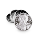 FireFlow - Metal Grinder 5cm 4P - Silver - 420 Teddy (1...