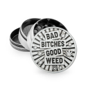 FireFlow - Metal Grinder 5cm 4P - Silver - Bad Bitches...