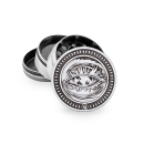FireFlow - Metal Grinder 5cm 4P - Silver - Faded (1 Stk.)