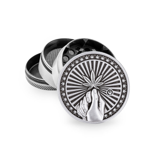 FireFlow - Metal Grinder 5cm 4P - Silver - Hope (1 Stk.)