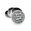 FireFlow - Metal Grinder 5cm 4P - Silver - Keep Blazing...