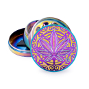 FireFlow - Metal Grinder 6cm 4P - Icy - Trance Leaf (1 Stk.)