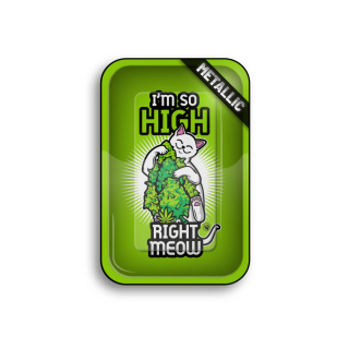 FireFlow - Rolling Tray - M - High Right Meow - 27.5cm x 17.5cm (1 Stk.)