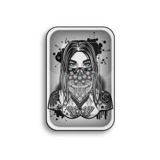 FireFlow RollingTray 27.5cm x 17.5cm - Tattoo Girl 1/4 (1 Stk)