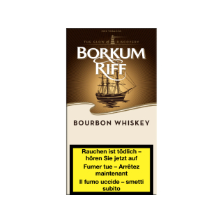 NP0705 BorkumRiff PfeifenTabak Beutel - Bourbon Whiskey (5 x 50g)