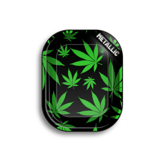 FireFlow - Rolling Tray - S - Leaves Green - 14cm x 18cm (1 Stk.)