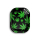 FireFlow - Rolling Tray - S - Leaves Green - 14cm x 18cm (1 Stk.)
