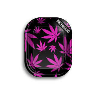 FireFlow - Rolling Tray - S - Leaves Pink - 14cm x 18cm (1 Stk.)