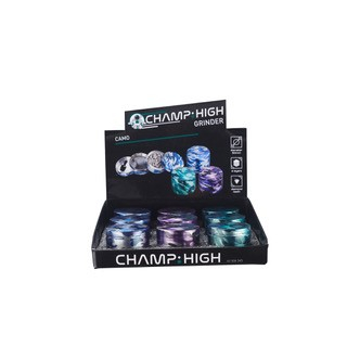 ChampHigh Grinder Alu 50mm - 4Parts Camouflage (1 x 9Stk)