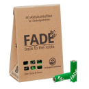 FADE - Aktivkohlefilter Slim Size Green 6.4mm (40 Stk.)