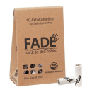 FADE - Aktivkohlefilter Slim Size White 6.4mm (40 Stk.)