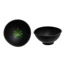 Mischschale Silikon - Hanfblatt Black (7cm x 3cm)