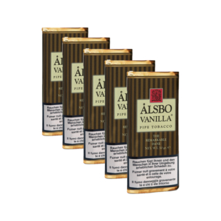Alsbo PfeifenTabak Beutel - Vanilla (5 x 50g)
