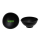Mischschale 7x3cm - Silikon Weed Black (1 Stk)