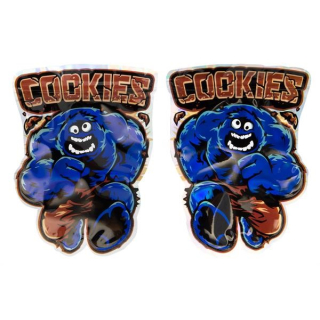 Smellproof Bags / Grips - Cookies (13.5cm x 10cm/100 Stk.)