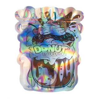 Smellproof Bags / Grips - Donut Milkshake (16cm x 13cm/50 Stk.)