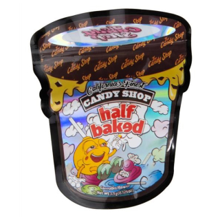 Smellproof Bags / Grips - Half Baked (16cm x 13cm/50 Stk.)