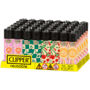 GIZEH Clipper Feuerzeug Softflame - Cherry (1 x 48Stk)