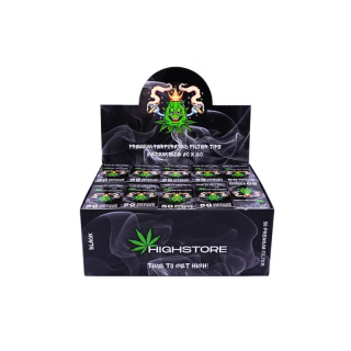Highstore FilterTips - Black (50 x 60Stk)
