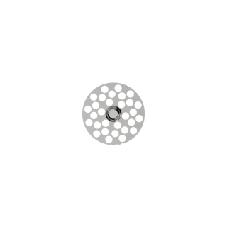 FlowerMill Grinder Plate Stainless 66mm - Stainless Series #4 Coarse (1 Stk)