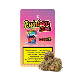 Weedx Indoor Blüten - Rainbow Slush (CHF20.00/3g)