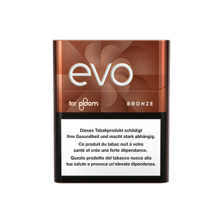 Evo TabakSticks 1.5% - Bronze (10 x 20Stk)