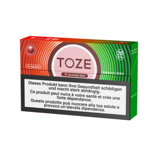 TOZE - Kräutersticks Summer Red (2% Nikotin)