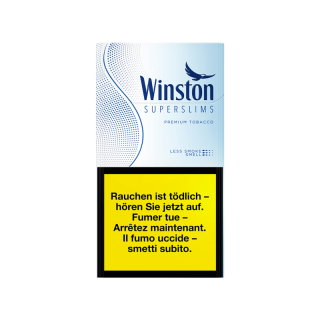 Winston Zigaretten Box SuperSlims - Silver (10 x 20Stk)