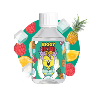 Biggy Bear - Liquid (0mg/200ml) EVO Ananas Litchi Givrés