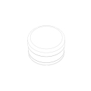 FlowerMill Grinder Stainless 89mm - 3Parts Pro Series KIT (1 Stk)