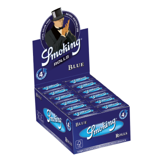Smoking Rolls - Blue (24 x 4m)
