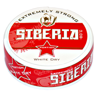 Siberia X-Strong White Dry - 80 degree - Rot (16g)