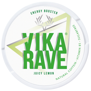 VIKA Rave Snus 50mg - Juicy Lemon (1x 12g)