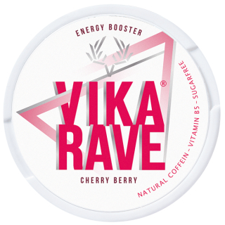 VIKA Rave Snus 50mg - Cherry Berry (1x 12g)